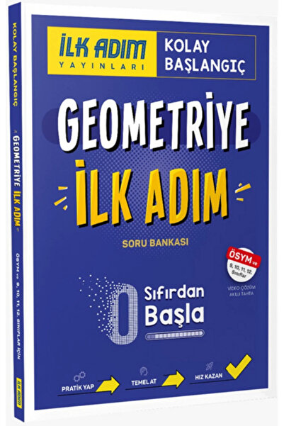 Şenol Hoca Yayınları KOLAY BAŞLANGIÇ GEOMETRİYE İLK ADIM SORU BANKASI