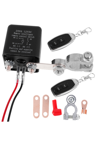 Choice3 مفتاح فصل بطارية 12 فولت 200 أمبير، مفتاح فصل بطارية مزدوج التحكم عن ...