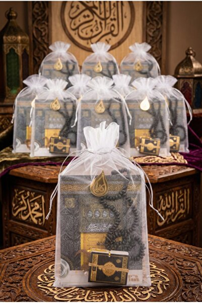 kefilhac Tül Kesede Mini Kuran, Tesbih Ve Yasin Seti 10 Adet Mevlüt Hac Umre ...
