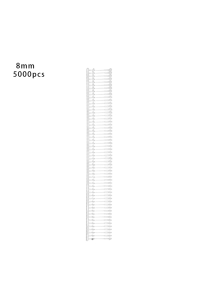 Choice8 8mm 5000 Pcs Standard Tagging Fasteners White Standard Tagging Barbs ...