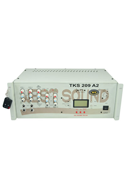 WESTSOUND TKS 209 A2 AMPLİFİKATÖRLÜ USB GİRİŞLİ AKILLI OKUL SAATİ