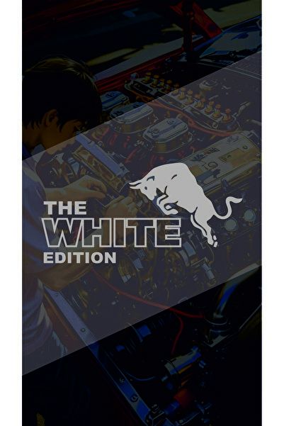 sticker The White Edition (RDBLL) 20x10Cm Jdm Araba-motor-laptop Hologram Seç...