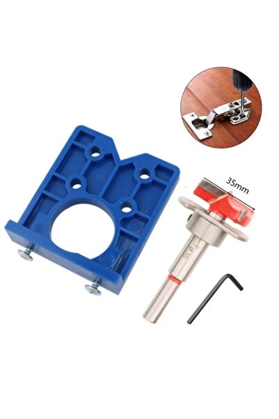 Depolife Meteşe Yeri Yuva Açma Ayarlı Panc ve Hizalama Kılavuzu Şablon Aparat...