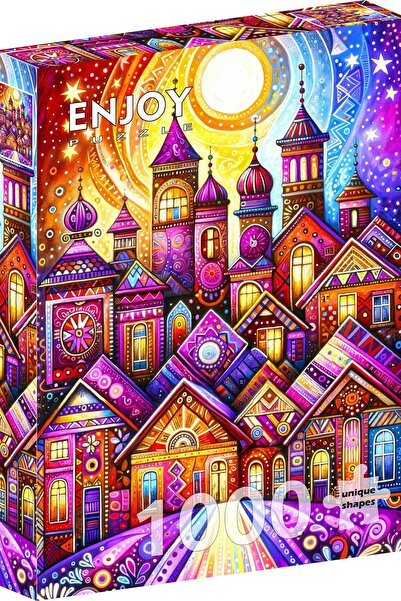 Enjoy 1000 Pieces Jigsaw Puzzle - Violet Town