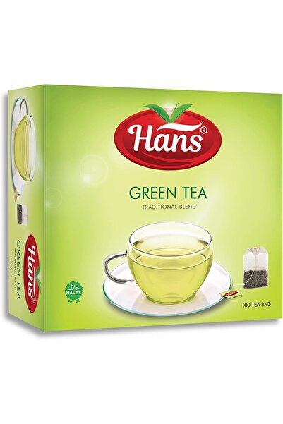 Hans GREEN TEA BAG 100 Bag
