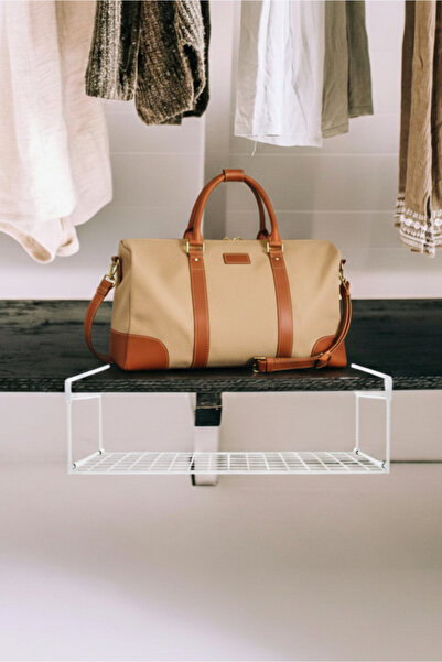 Orvila Метална рафт за съхранение - Органайзер за обувки - Органайзер за килера