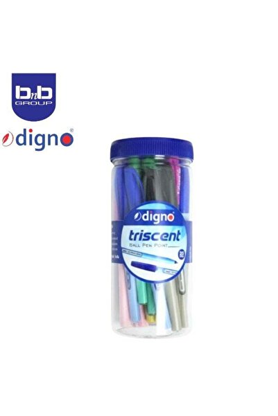 Digno Tricent Blue 25-piece ballpoint pen set