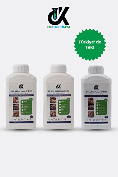 ERKON KİMYA Cila ve Kaplama Epoksi 3 KG