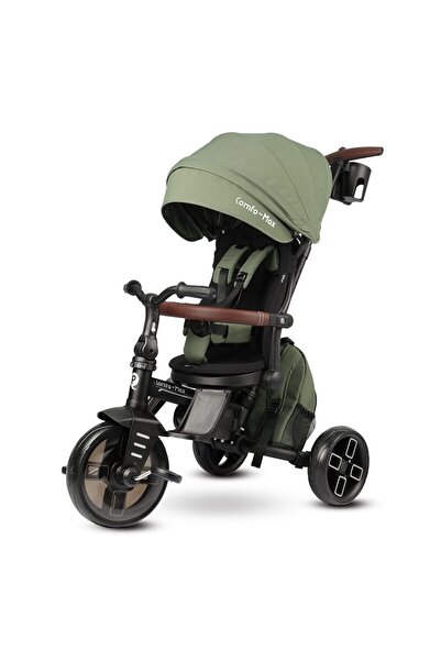 QPLAY Tricicleta ultrapliabila Comfo Max Verde