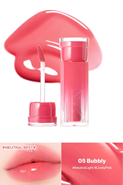 Glaze Bouncing Tint – Hafif Yapılı, Yapışkanlık Hissi Bırakmayan Parlak Lip Tint