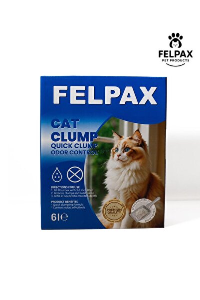 Felpax Premium Hızlı Topaklanan Kedi Kumu Marsilya Sabun Kokulu 6 Litre