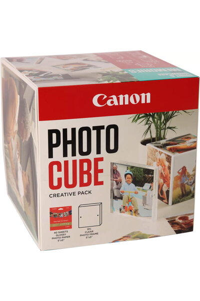 Canon PP-201 13x13 cm Photo Cube Creative Pack White Blue 40 Sh.
