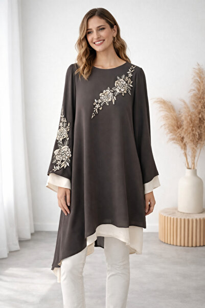 İklim Asimetrik Tunik 4636