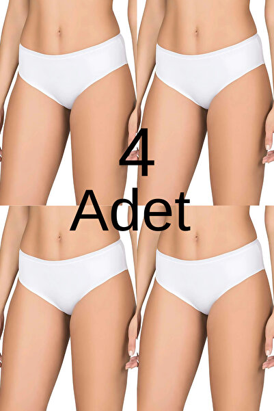 Mifella Promotional Pack of 4 Non-Slip Laser Cut Bikini Panties for Women 1057