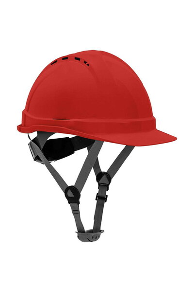 Lahti Pro Cască de protecție industrială ventilată LAHTI.PRO / Roșu