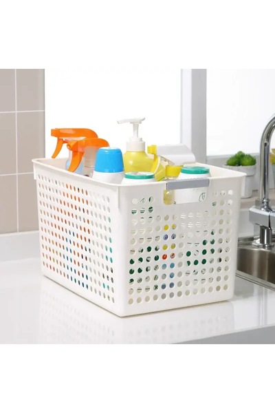 Thirty Three Design Storage box, with handles, without lid, durable plastic, ...