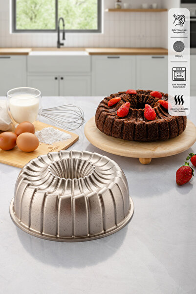 Emsan Golden Special Döküm Kek Kalıbı 25 cm