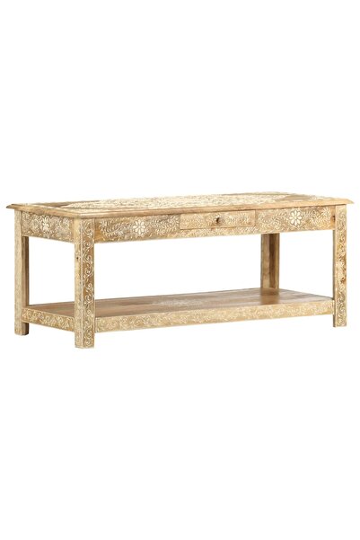 Concept Masă de cafea, 110 x 50 x 45 cm, lemn de mango pictat manual