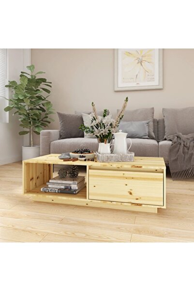 Concept Masă de cafea, 110x50x33,5 cm, lemn masiv de brad