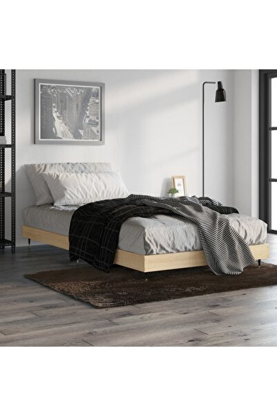 Concept Cadru de pat, stejar Sonoma, 100x200 cm, lemn prelucrat