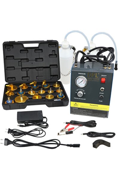 VIKTEC Fren Hidrolik Yağı Değişim Cihazı ve 16 Parça Kapak Seti