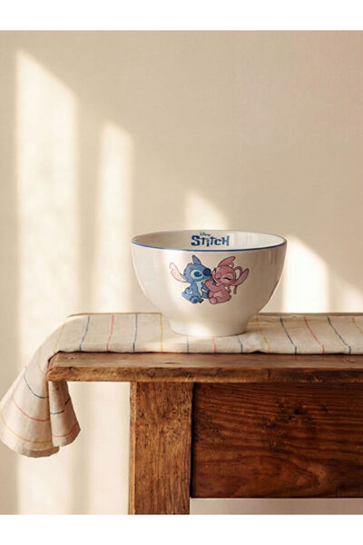 LC Waikiki Çelebi Store'dan Kaliteli Parçalar Stitch Baskılı Seramik Kase