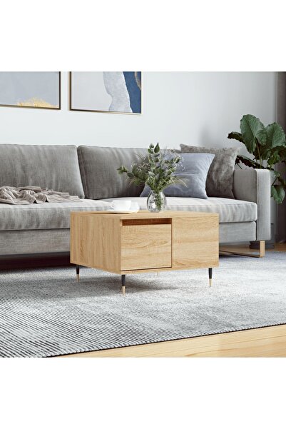 Concept Masă de cafea, stejar Sonoma, 55x55x36,5 cm, lemn prelucrat