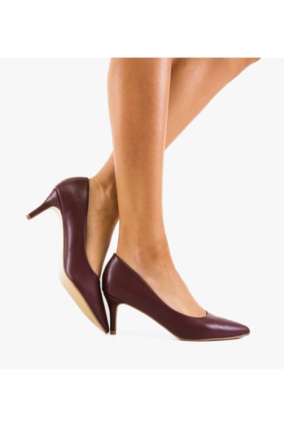 BENOTTİ Pantofi de damă Cheloo, gri vin, mărime: 35