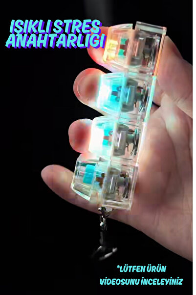 Saule Işıklı Klavye-Stres Giderici Anahtarlık
