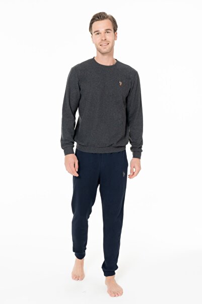 U.S. Polo Assn. U.S. Polo Assn. Ανδρικό μακρυμάνικο ρούχο για το σπίτι με λου...