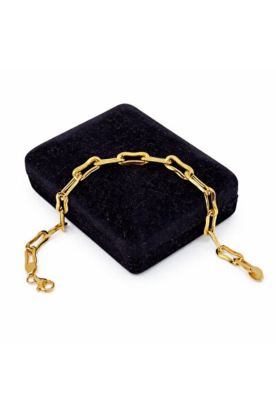 Gürler Kuyumculuk 14 Ayar Altın Ataç Bileklik - KB0385