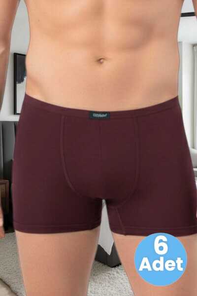 Tezzgelsin Ανδρικά βαμβακερά εσώρουχα Modal Boxer, συσκευασία 6 τεμαχίων