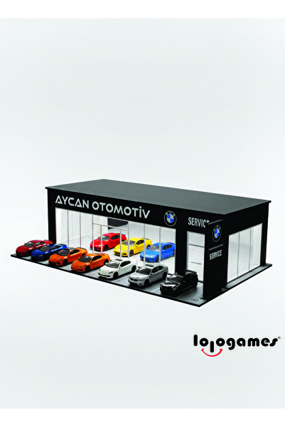Saule Kişiye Özel Led Aydınlatmalı Service Showroom Galeri Diorama Maket 1.64...