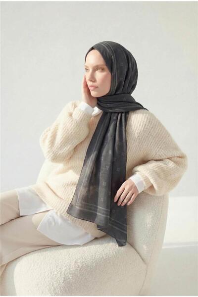 Silk Home Pamuk Poliester Liva šal dimljen prozračan Teksturirano 90x200