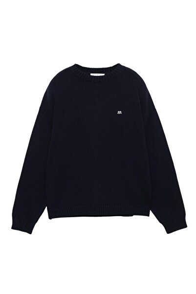 Pull & Bear Embroidered front jumper
