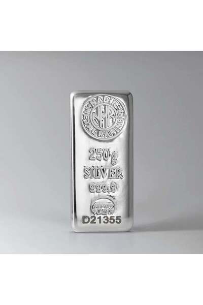 Nadir Gold Nadir 250 Gram Külçe Gümüş