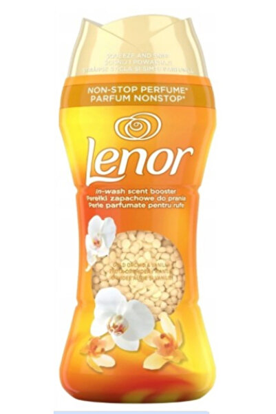 lenor Perle parfumate pentru rufe Lenor Gold Orchid & Vanilla 270 gr