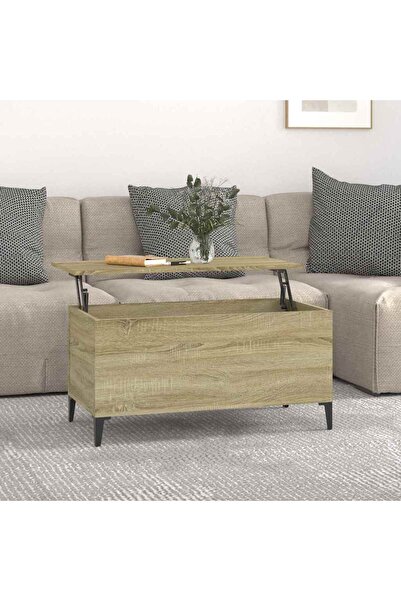 Concept Masă de cafea, stejar Sonoma, 90x44,5x45 cm, lemn compozit