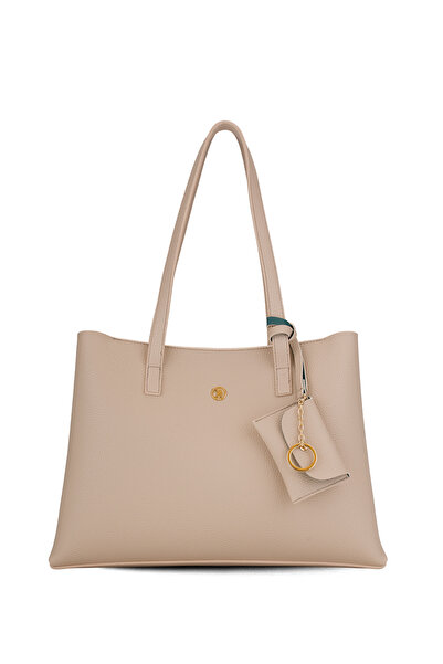 U.S. Polo Assn. Cream Women's Shoulder Bag Us25536