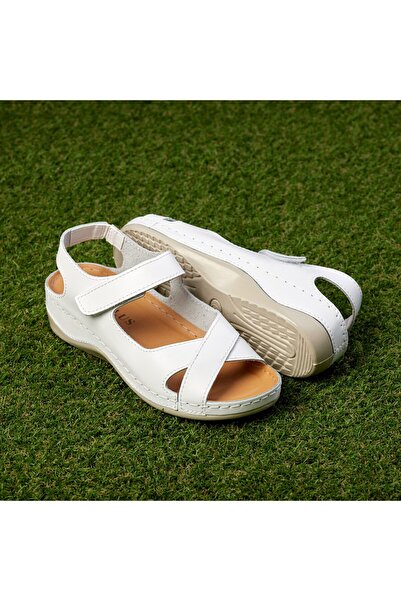 Tellus Women’s Genuine Leather Open Sandals – Elegant & Comfortable Summer Fo...