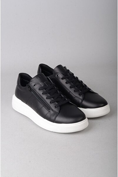 SEÇ KUNDURA SEÇ 439 PANTOFI BĂRBAȚI CASUAL DIN PIELE NATURALĂ NEGRU