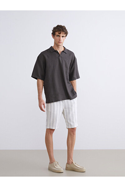 LC Waikiki شورت رجالي قياسي من Vizyon للموسم الجديد مزود بتقنية الدوبل