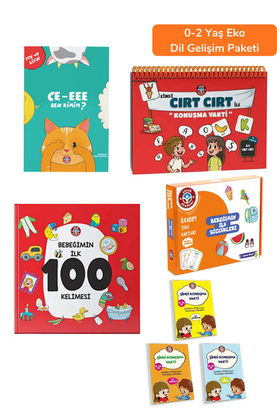 Çocuk Akademi 0-2 Yaş Eko Dil Gelişim Paketi