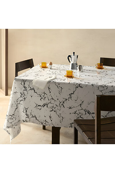 Willuxe Table Cover Tablecloth Dining Table Cover Stain Resistant Waterproof ...