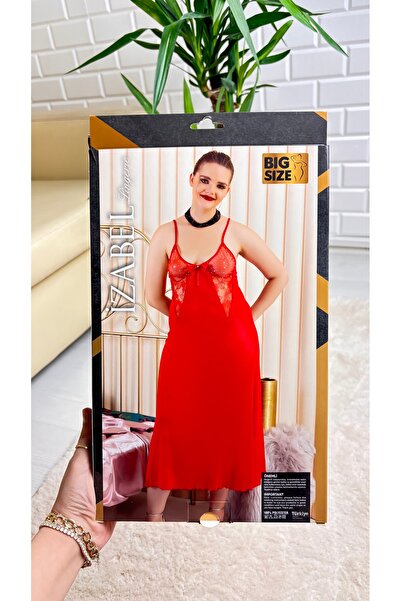 IZABEL Lingerie Kadın Büyük Beden GECELİK