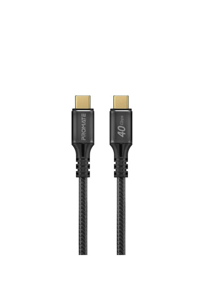 Promate كابل شحن سريع فائق السرعة بقدرة 240 واط من نوع USB-C