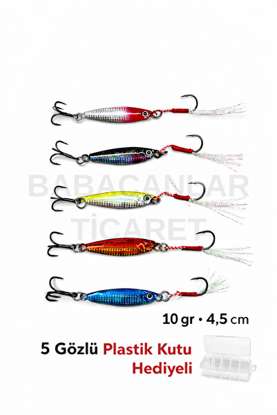 Arkhelais Metal Kaşık Balık Yemi 10 Gr 4,5 Cm – Levrek Çupra Spin İçin Uygun