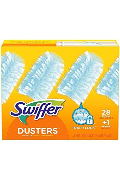 Swiffer Dusters Dusting Starter Kit With Handle And 28 Disposable Duster Refi...