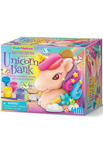 4M Unicorn Piggy Bank Set