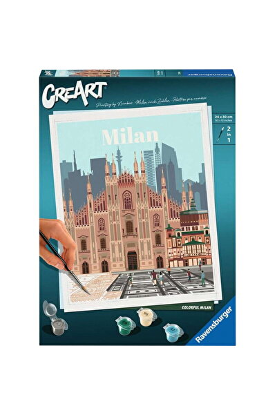 RAVENSBURGER CreArt - Colorful Milan, painting